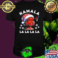 Christmas Comma La La La Family Xmas Kamala Harris 2024 Shirt
