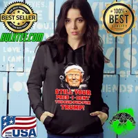 Christmas President Still Your Presi Dent Tuh Rum Pum Pum Donald Trump Hoodie