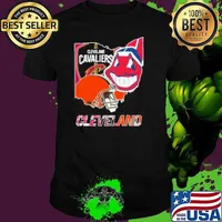 Cleveland Cavaliers Cleveland India And Cleveland Browns Cleveland Logo 2024 shirt