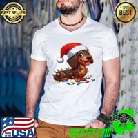 Dachshund Dog Christmas Shirt