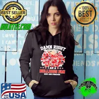 Damn Right I Am A Georgia Bulldogs 2024 Fan Now And Forever Signatures Hoodie