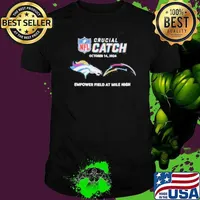 Denver Broncos Vs Los Angeles Chargers October 14, 2024 NFL Crucial Catch shirt