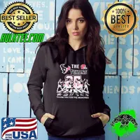 Houston Texans Abbey Road 25th Anniversary 1999 2024 Thank You For The Memories Hoodie