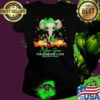 I Wear Green For Someone I Love Kidney Disease Awareness Elephants Ladies tee