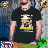 In Memory Of John Amos 1939 2024 Thank You For The Memories Signatures Shirt