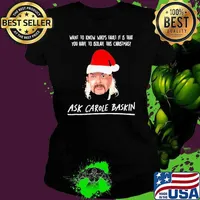 Joe Exotic Santa Want To Know Whos Fault It Is That Ask Carole Baskin Banterking Christmas shirt