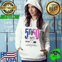 Los Angeles Dodgers Shohei Ohtani 50 50 Home Runs And Steals In One Season Signature Hoodie