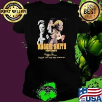 Maggie Smith 1934 2024 Thank You For The Memories Signature Ladies tee