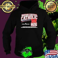 Marian Central Catholic Hurricanes #26 Celebrating The Rich History And Tradition Of High School Girls Volleyball Hoodie