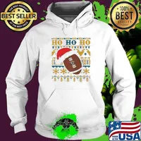 NFL Jacksonville Jaguars Football Santa Claus Ho Ho Ho Christmas 2024 Hoodie