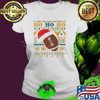 NFL Jacksonville Jaguars Football Santa Claus Ho Ho Ho Christmas 2024 Shirt