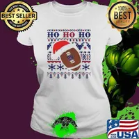 NFL New York Giants Football Santa Claus Ho Ho Ho Christmas 2024 Shirt