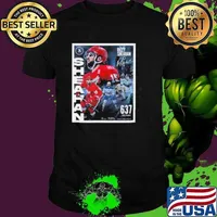 Poster Riley Sheahan Red Wings NHL 2024 637 Regular Season Games Signature t shirt