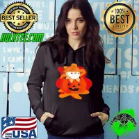 Pudgy Pumpkin Halloween Hoodie