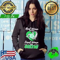 Real women love football sart women love Celtics diamond heart Hoodie