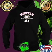 Rip Charlie Hustle #14 1941 2024 Hoodie