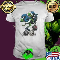 Santa Grinch Carolina Panthers Stomp On NFL Teams Christmas 2024 shirt