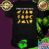 Symbols Of North Dakota Unisex