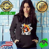 T.J. Watt Pittsburgh Steelers Football Design Color Hoodie