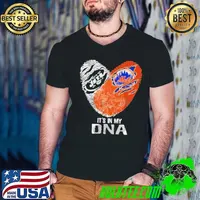The New York Jets And Mets It’s In My Dna Nfl Football Heart shirt