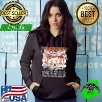Washington Redskins 90th Anniversary 1932 2022 Thank You For The Memories Signatures Hoodie