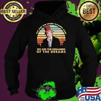 We are the music makers and we are the dreamers vintage Hoodie
