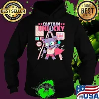 Captain Unlucky by Tobe Fonseca Hoodie