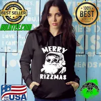 Christmas Merry Rizzmas Khalen Saunders Hoodie