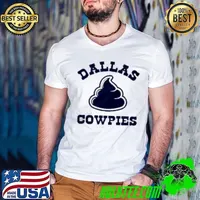Dallas Cowpies Dallas Cowboys football funny Guys V Neck