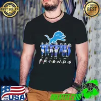 Detroit Lions Football Friends Of Legends Team 2024 Shirt