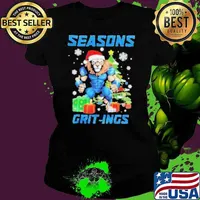 Detroit Lions Season’s Grit Ings Christmas Shirt