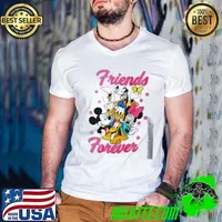 Disney Toddler Girls Mickey and Friends Short Sleeve shirt