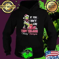 Grinch Santa If You Don’T Like Troy Trojans Merry Kissmyass 2024 Shirt