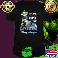 Grinch Santa If You Don’T Like Virginia Cavaliers Merry Kissmyass 2024 Unisex