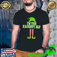 I’m The Naughty Elf Matching Family Christmas Toddler Fine Jersey Shirt