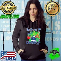 It Me Am I The Cowboys Football Christmas Party Grinchy Hoodie