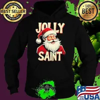 Jolly Saint Santa Claus Hoodie