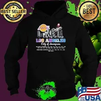 Los Angeles City Of Champions Los Angeles Lakers X Los Angeles Dodgers Hoodie