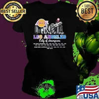 Los Angeles City Of Champions Los Angeles Lakers X Los Angeles Dodgers Shirt