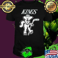 Los Angeles Kings Grateful Dead Night Celebrating Dancing Bears 2024 Hockey Unisex