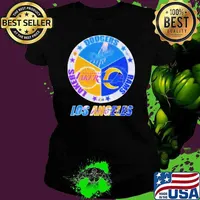 Los Angeles Team Sport Los Angeles Dodgers Los Angeles Lakers And Los Angeles Rams 2024 Ladies tee