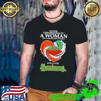Never underestimate a woman who understands football and loves Hurricanes football Guys V Neck