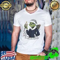 New York Yankees x Santa Grinch Is This Jolly Enough Merry Christmas Guys V Neck