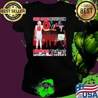 Ohio State Buckeyes On Saturdays X Houston Texans On Sundays Shirt