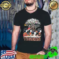 Peanuts Auburn Tigers It’s The Most Wonderful Time Of The Year Winter Shirt