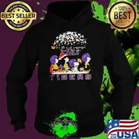 Peanuts LSU Tigers It's The Most Wonderful Time Of The Year Winter Hoodie