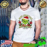Santa Grinch Trump Greench 2024 Make Christmas Great again shirt