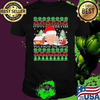 Santa Joe Biden Happy uh Merry uh you know the thing Ugly Christmas 2024 Unisex