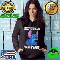 Stitch I'm 97% Sure You Don't Like Me But I'm 100% Sure I Don't Care Shirt