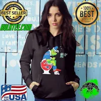 The Grinch Buffalo Bills Shit On Toilet New England Patriots Christmas Hoodie